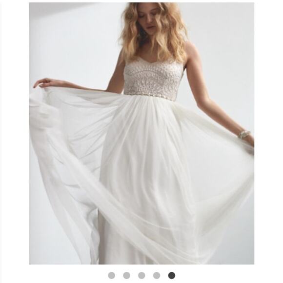 Anthropologie Dresses & Skirts - Bhldn Violetta beaded bodice maxi dress